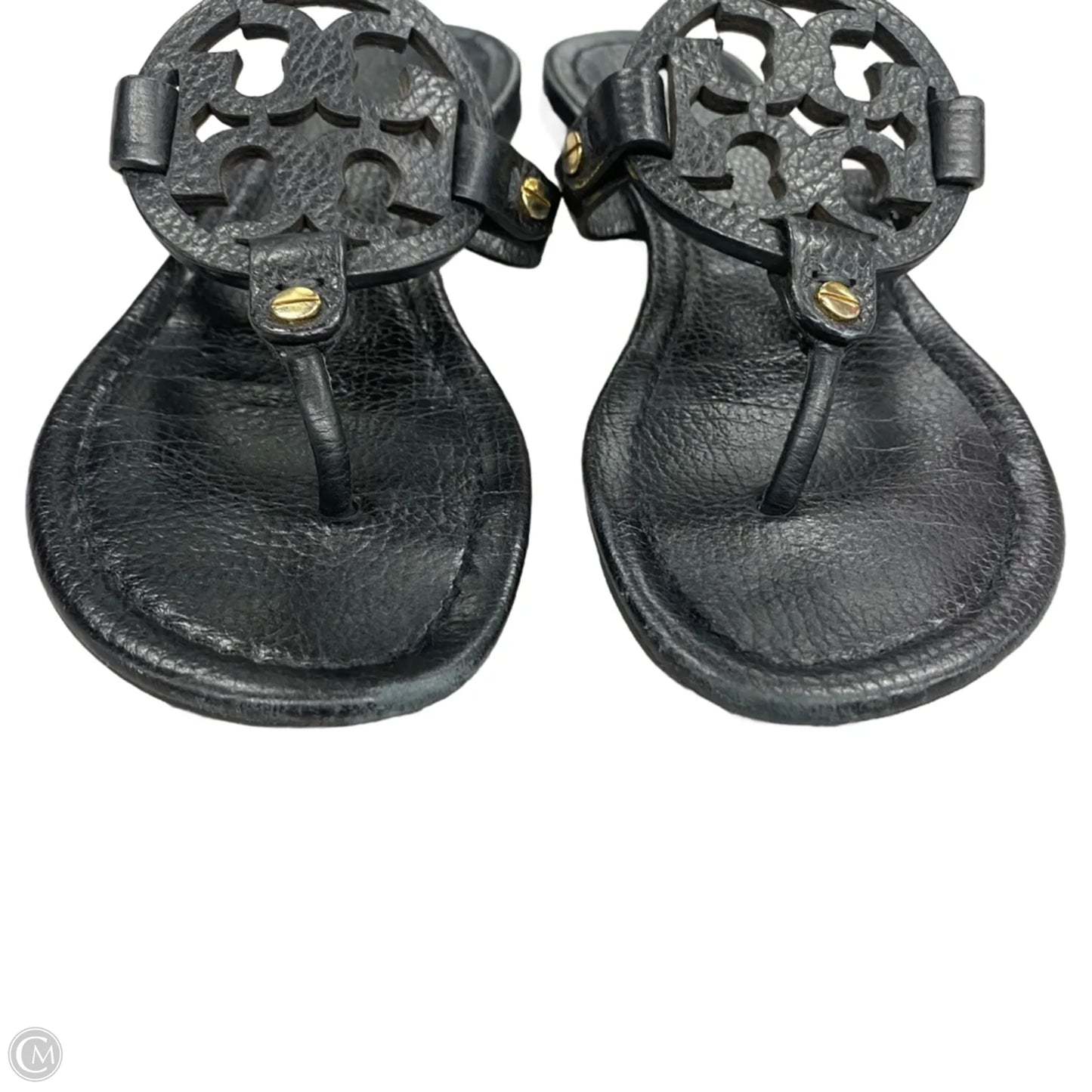 Sandals Designer By Tory Burch In Black, Size: 5.5