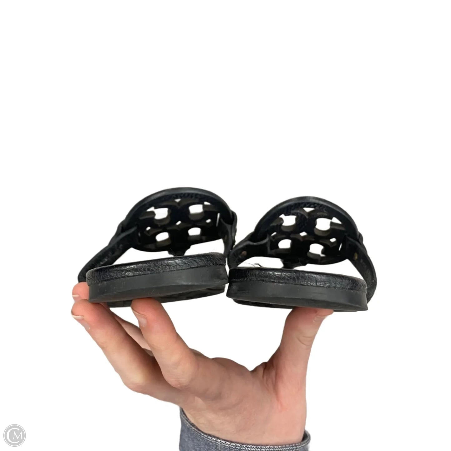 Sandals Designer By Tory Burch In Black, Size: 5.5