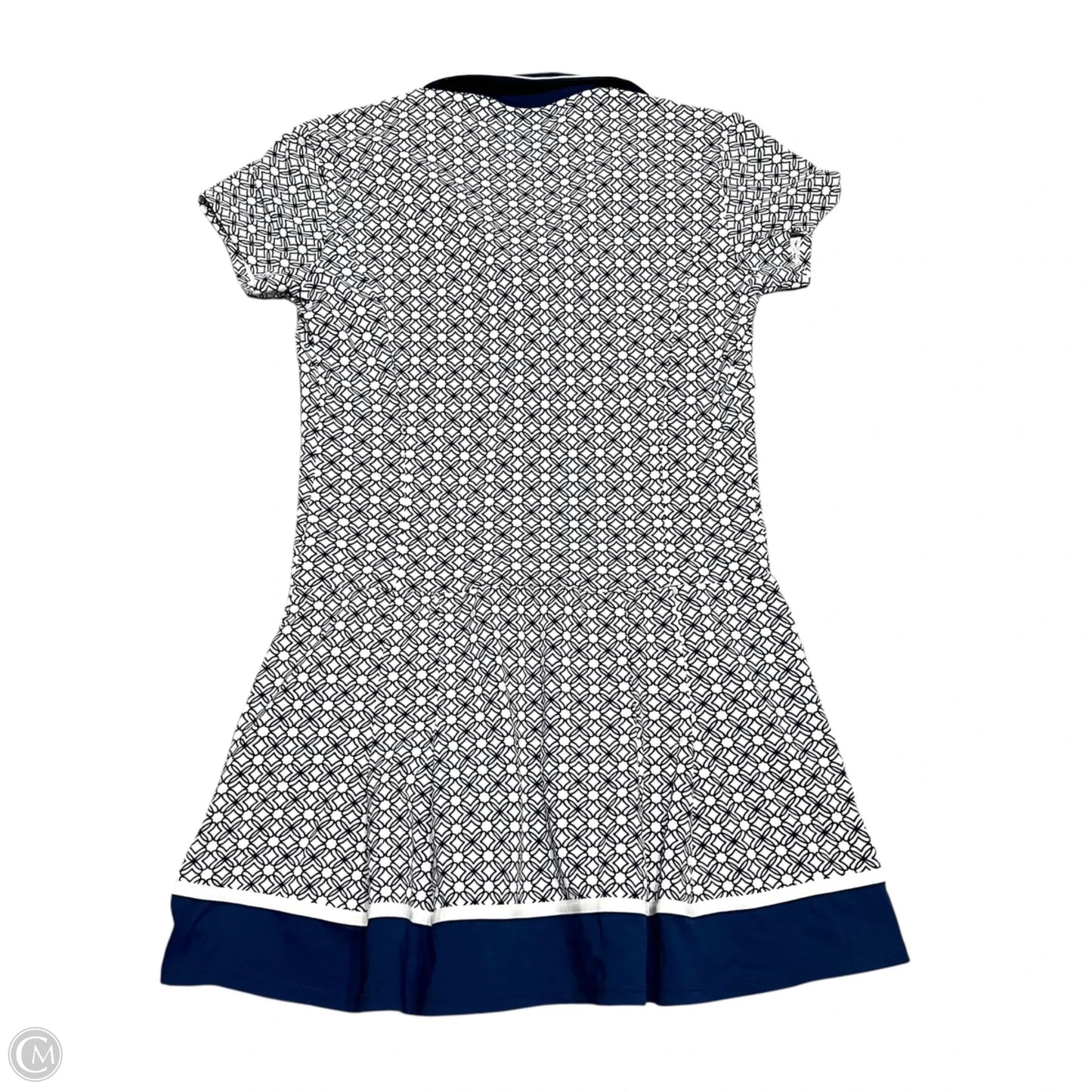 Dress Designer By Lilly Pulitzer In Blue & White, Size: M
