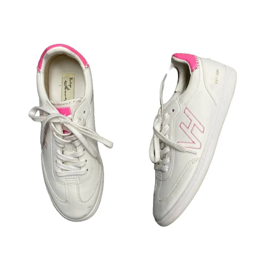 Shoes Sneakers By Vintage Havana In Pink & White, Size: 10