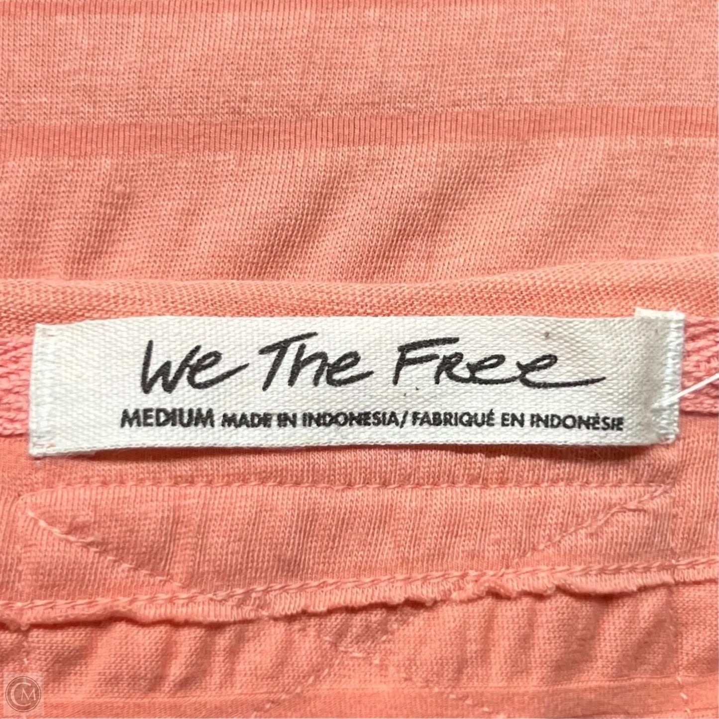 Top Short Sleeve By We The Free In Coral, Size: M