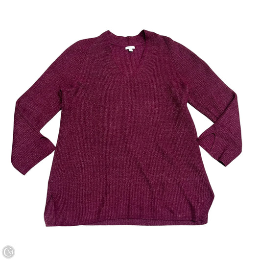 Sweater By J. Jill In Purple, Size: M