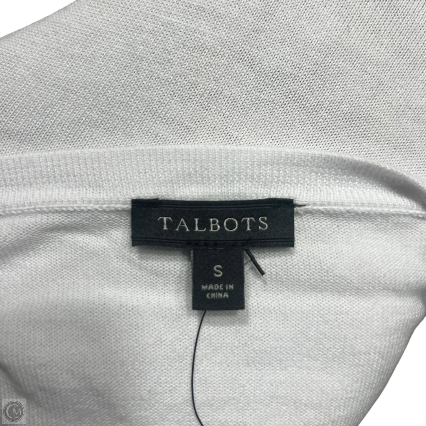 Cardigan By Talbots In White, Size: S