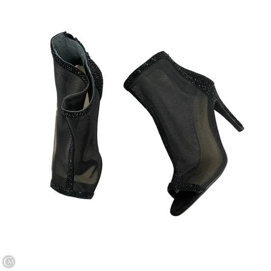 Boots Ankle Heels By Jessica Simpson In Black, Size: 9.5