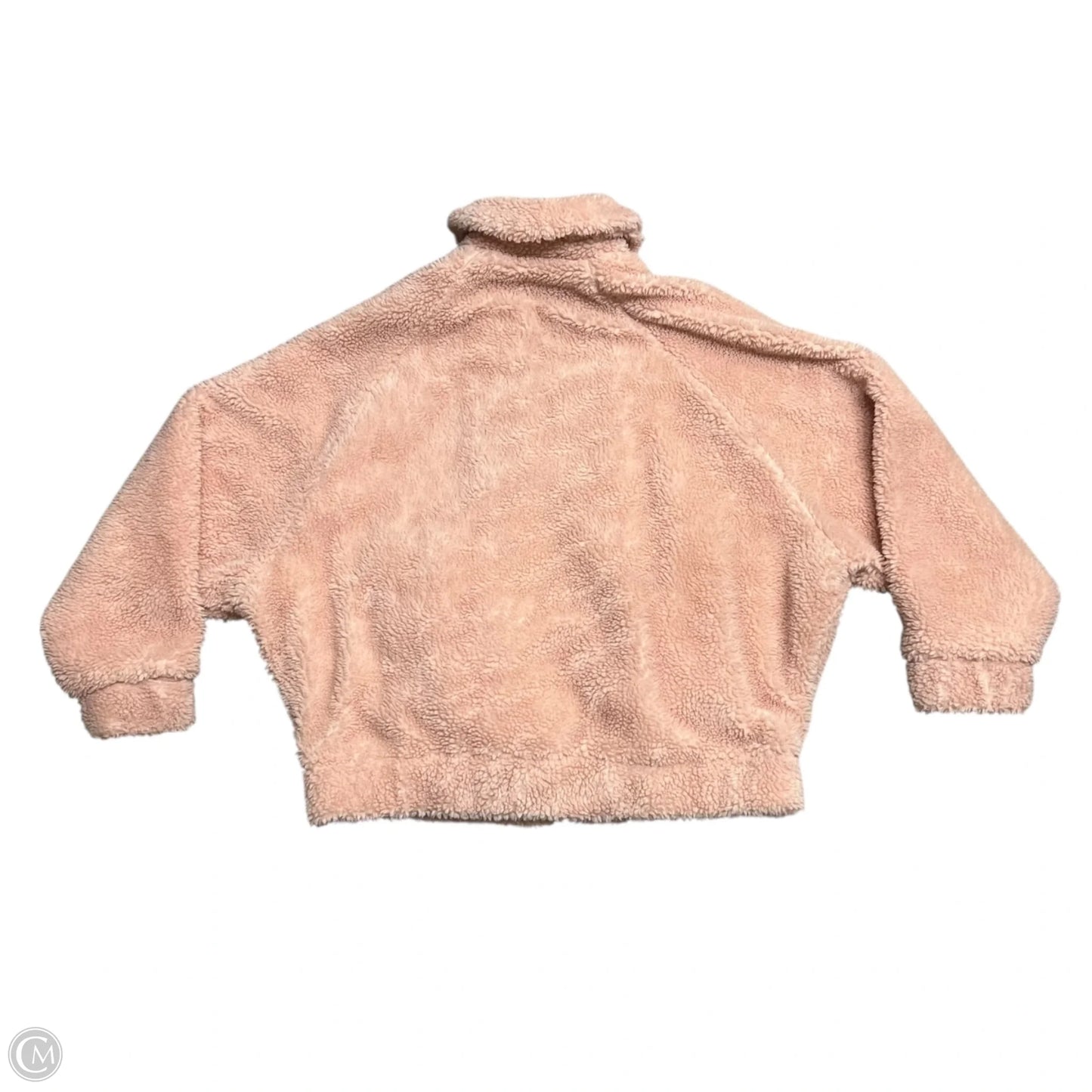 Jacket Faux Fur & Sherpa By Urban Outfitters In Pink, Size: M