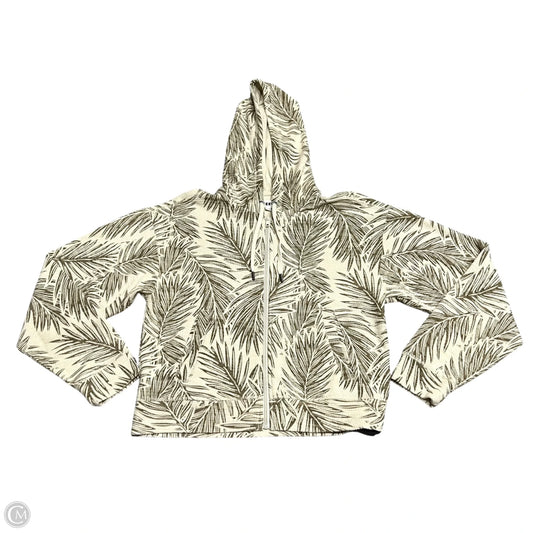 Sweatshirt Hoodie By Reef In Cream, Size: S