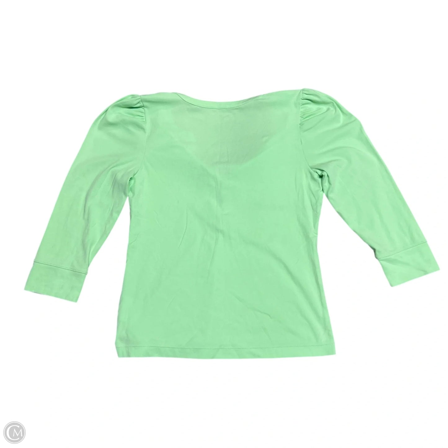 Top Long Sleeve Designer By Lilly Pulitzer In Green, Size: S