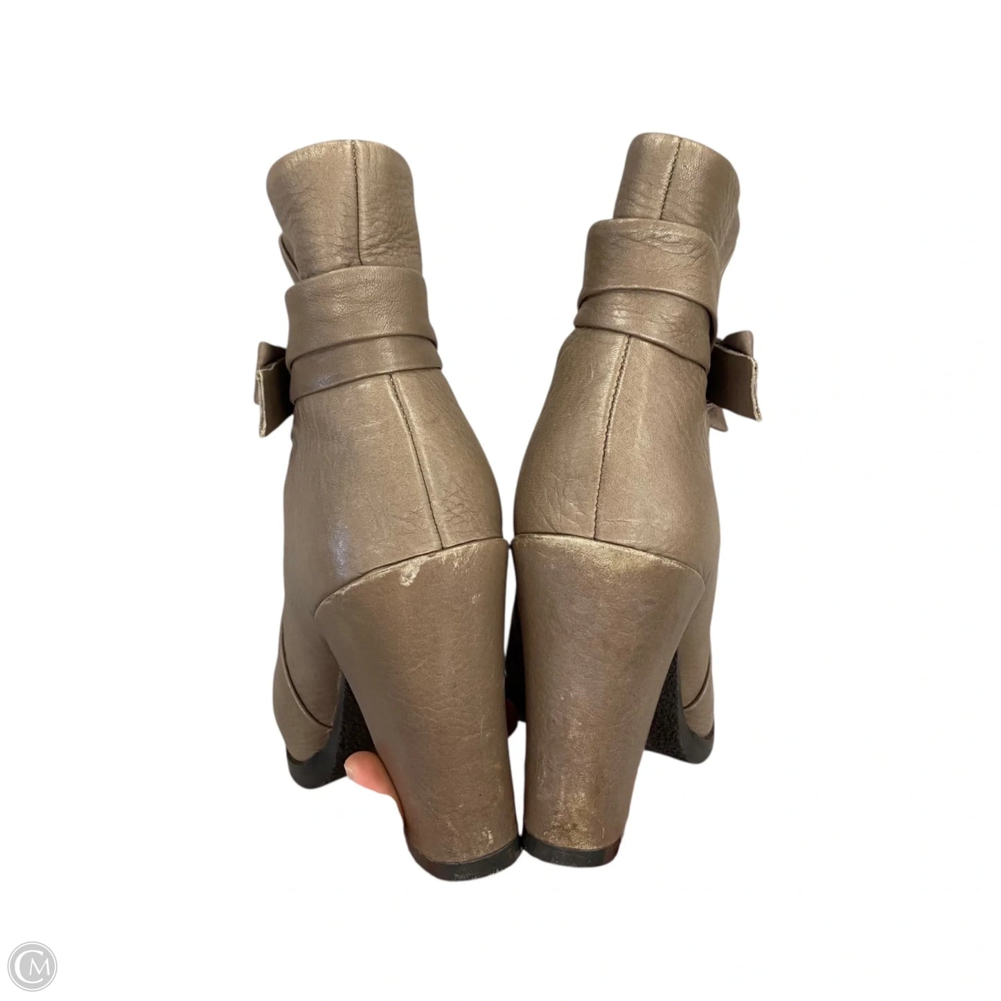 Boots Designer By Kate Spade In Taupe, Size: 8