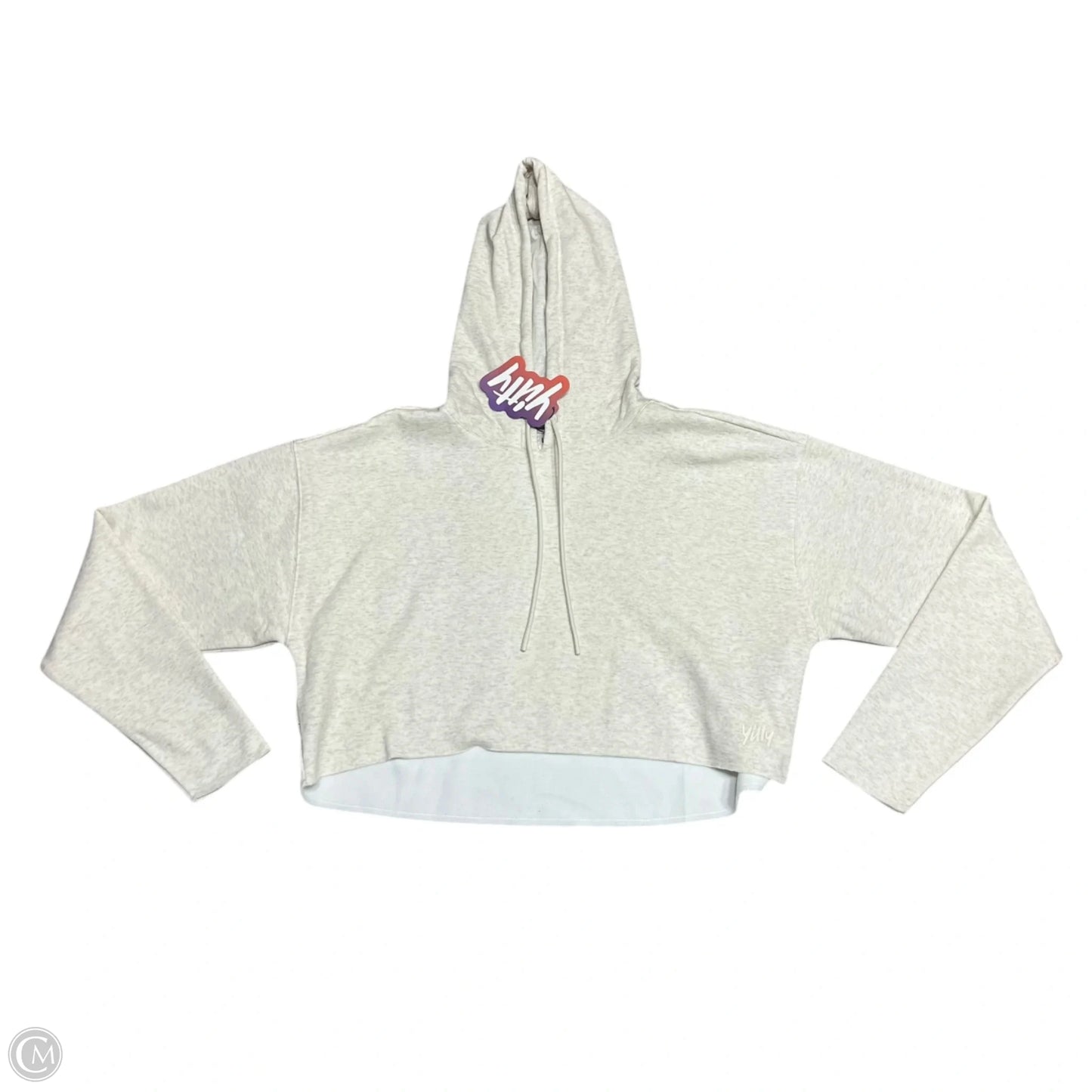 Sweatshirt Hoodie By Yitty In Cream, Size: L
