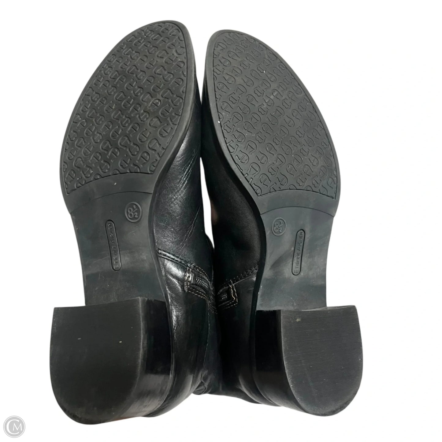 Boots Ankle Heels By Etienne Aigner In Brown, Size: 8.5