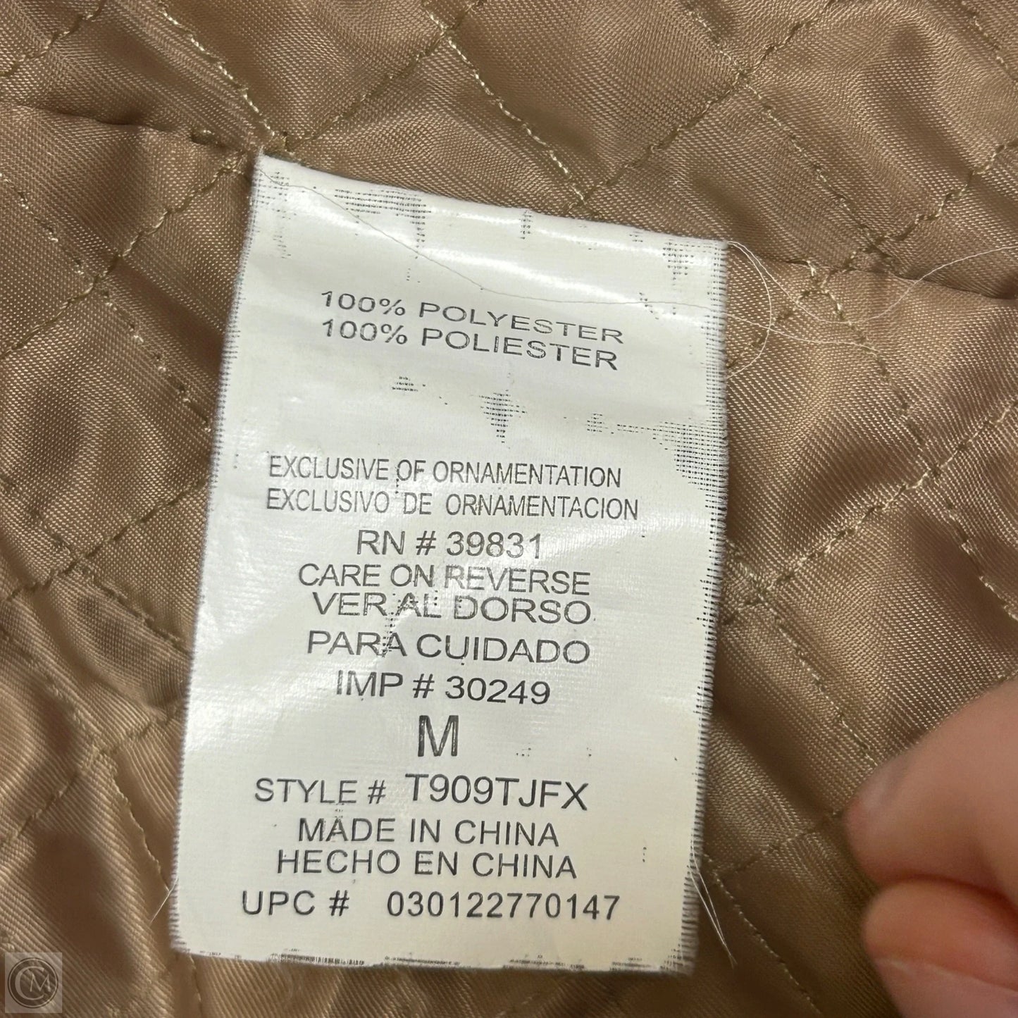 Jacket Faux Fur & Sherpa By Jolt In Brown, Size: M
