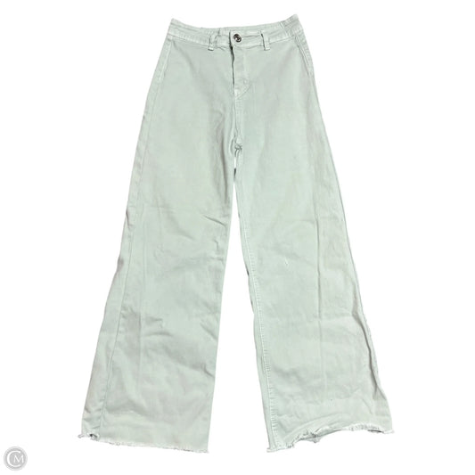 Jeans Flared By Supgoreou In Green, Size: Xs