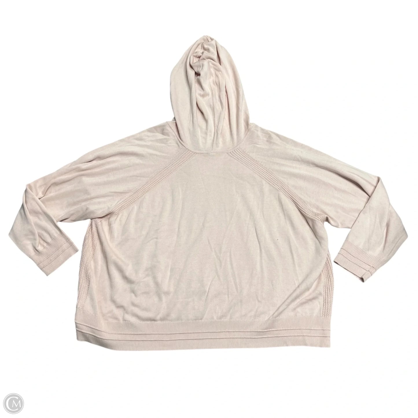 Sweatshirt Hoodie By Athleta In Pink, Size: 3x