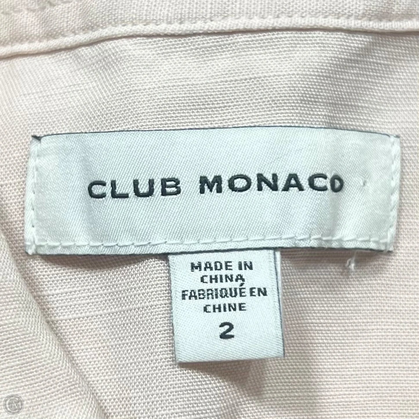 Romper By Club Monaco In Pink, Size: Xs
