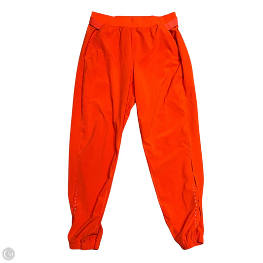 Athletic Pants By Lululemon In Orange, Size: 8