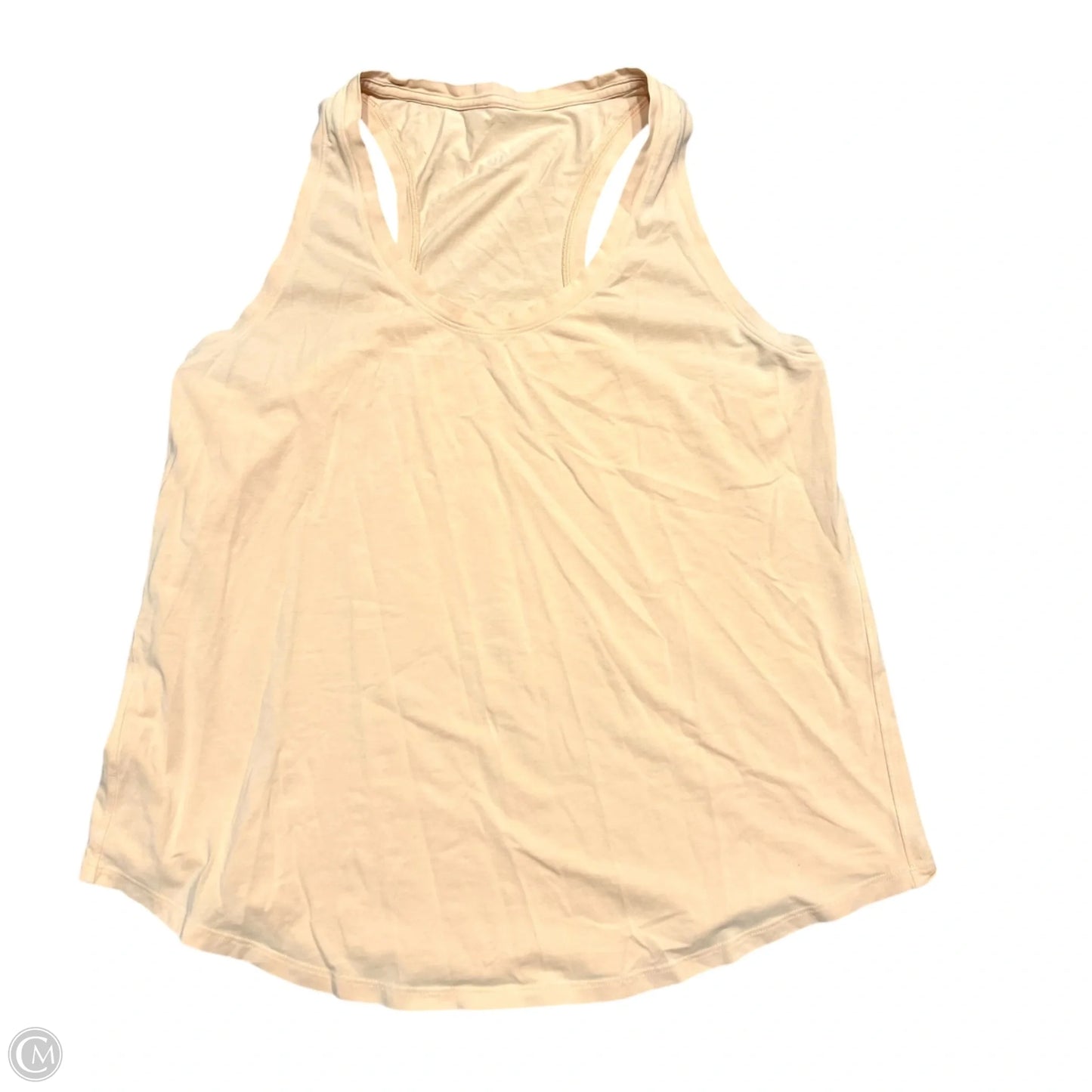 Athletic Tank Top By Lululemon In Orange, Size: M