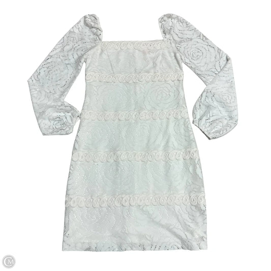 Dress Designer By Lilly Pulitzer In Cream, Size: S