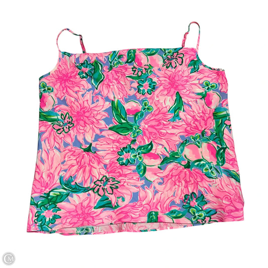 Top Cami Designer By Lilly Pulitzer In Pink, Size: M