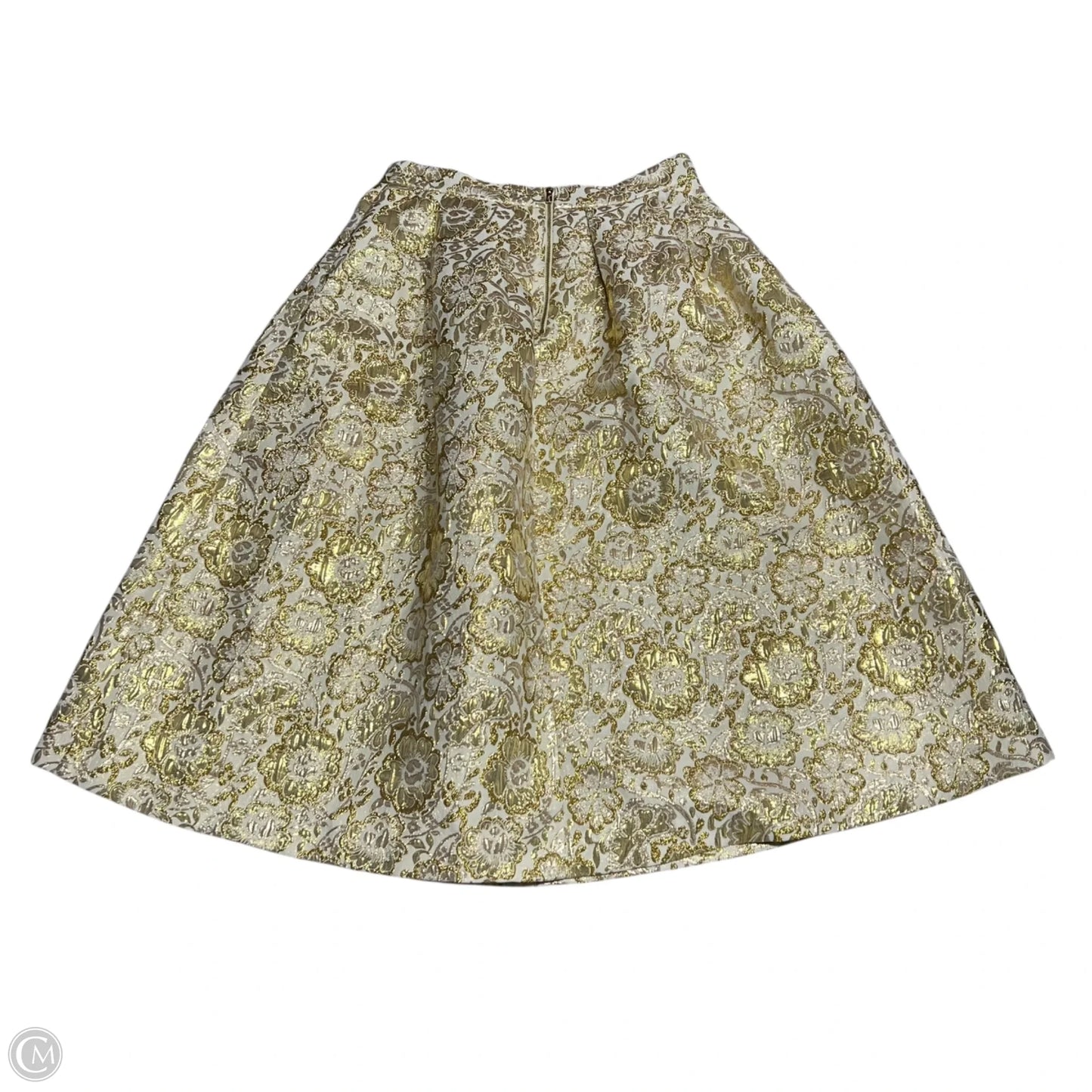Skirt Designer By Lilly Pulitzer In Gold, Size: M
