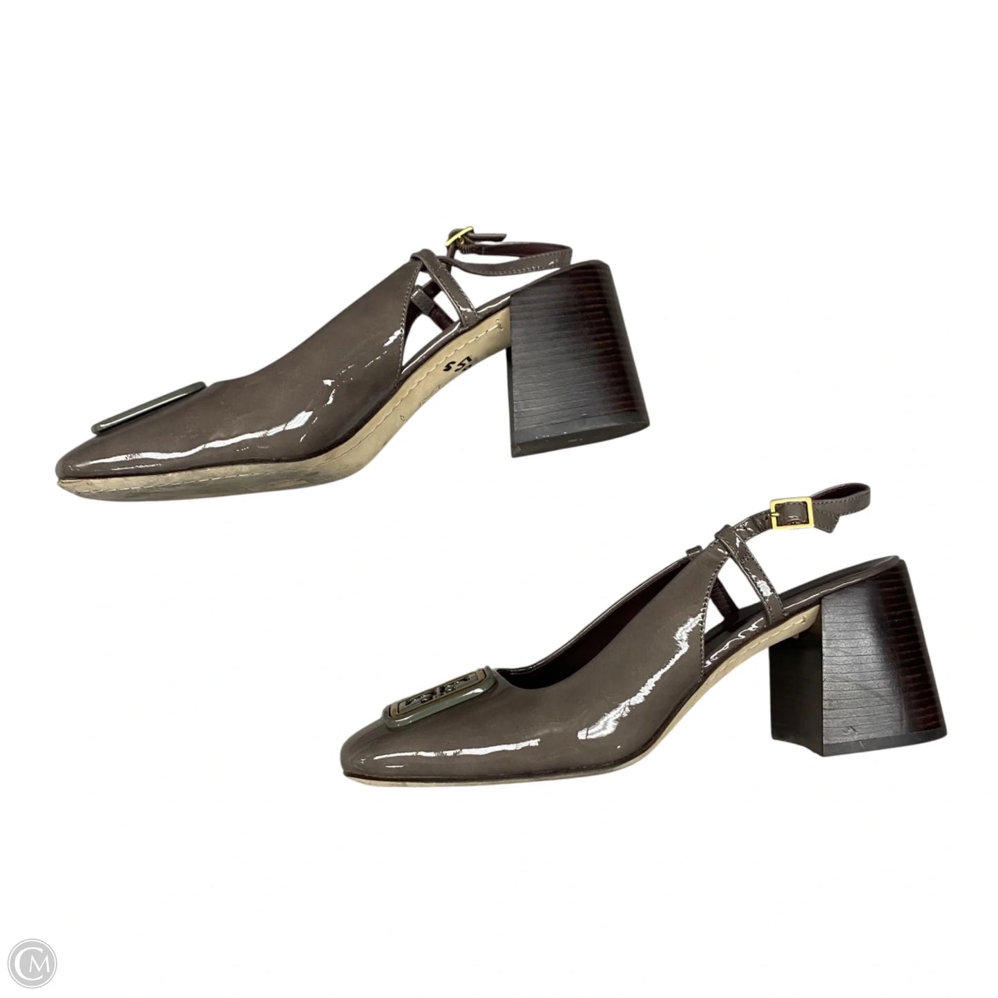 Shoes Designer By Tory Burch In Taupe, Size: 9