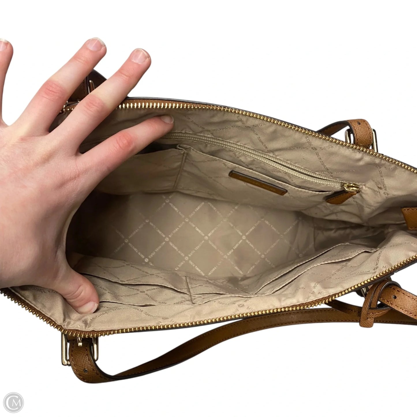 Tote Designer By Michael Kors, Size: Large