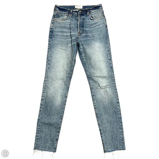 Jeans Skinny By We The Free In Blue Denim, Size: 4