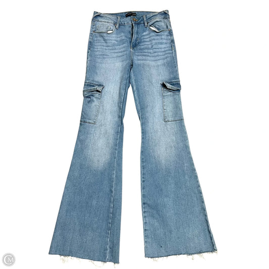 Jeans Flared By Sincerely Jules In Blue Denim, Size: 4