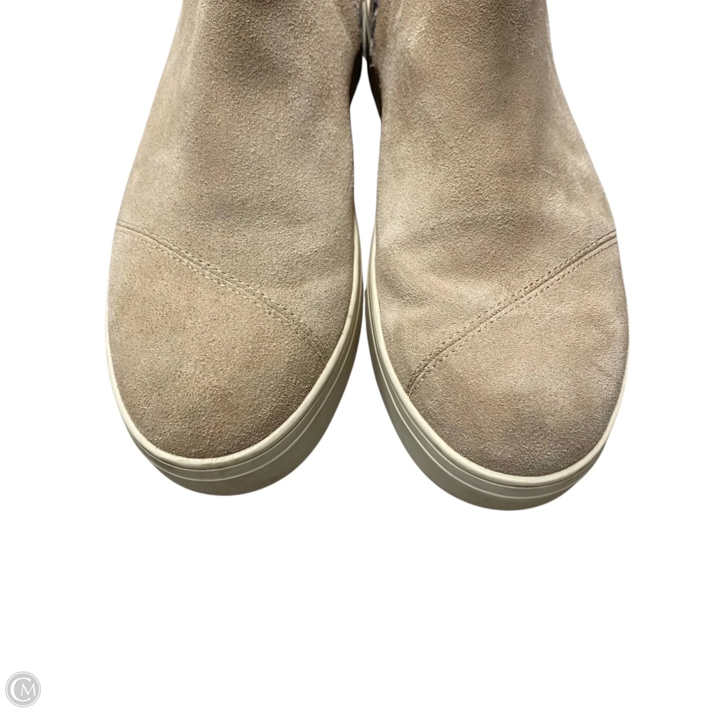 Shoes Sneakers Platform By Toms In Beige, Size: 6.5