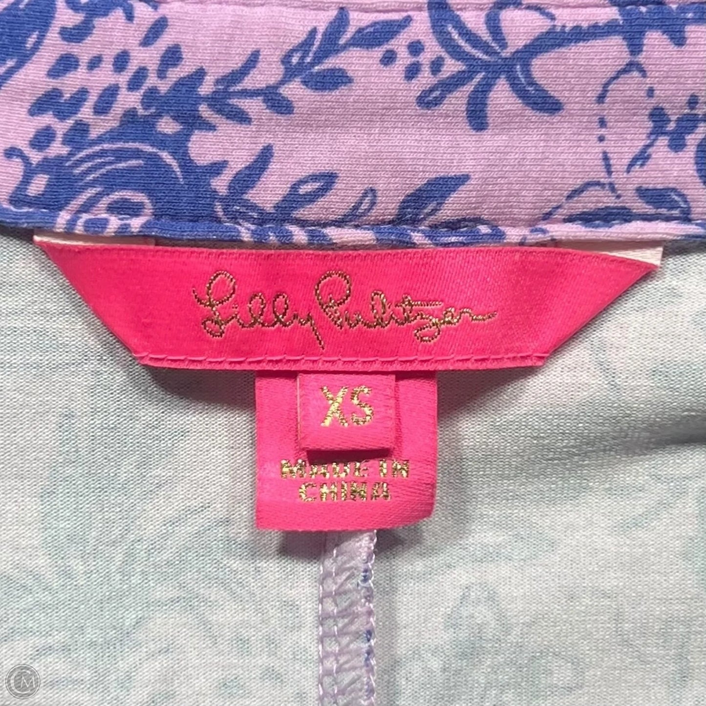 Dress Designer By Lilly Pulitzer In Blue & Purple, Size: Xs
