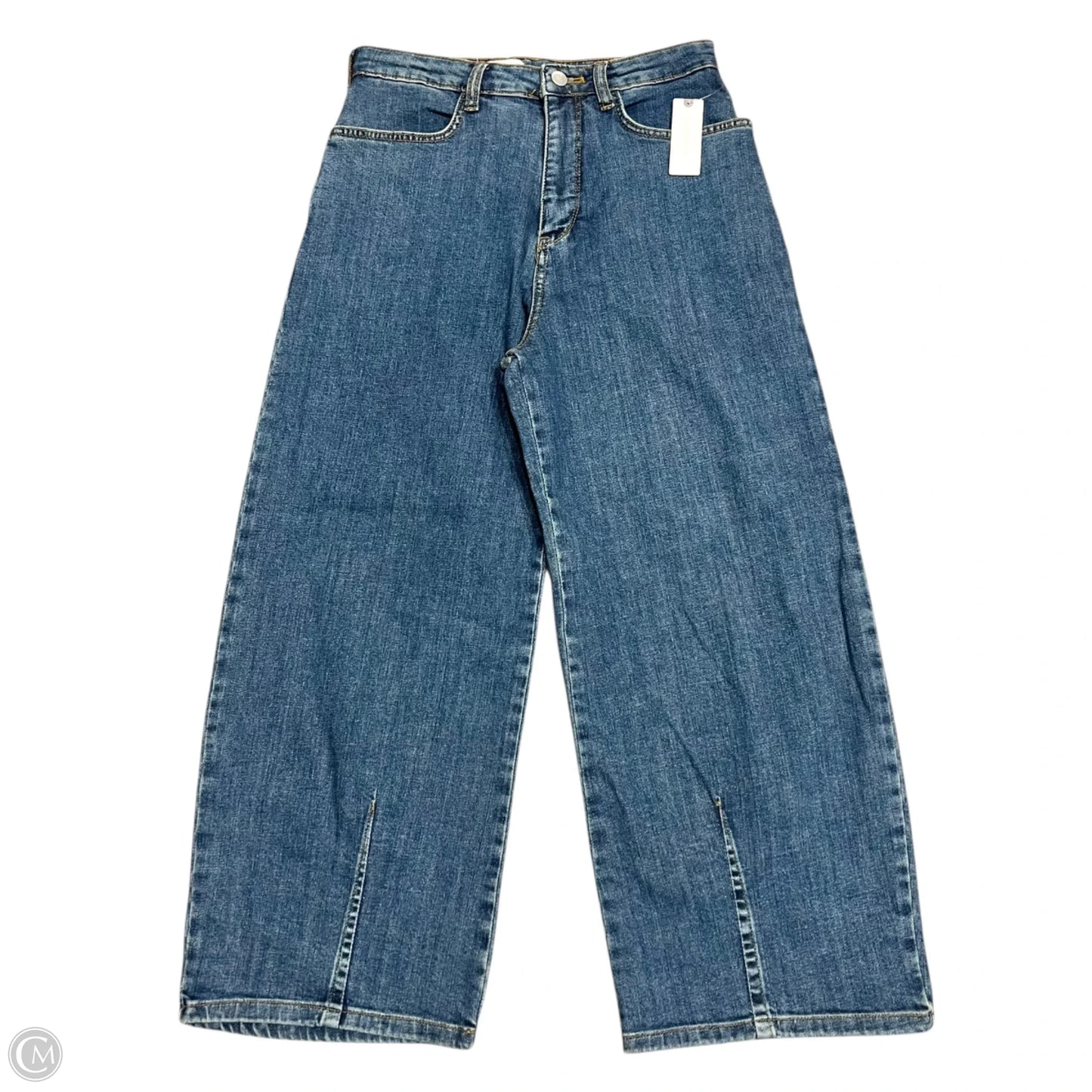 Jeans Wide Leg By Pilcro In Blue Denim, Size: 2