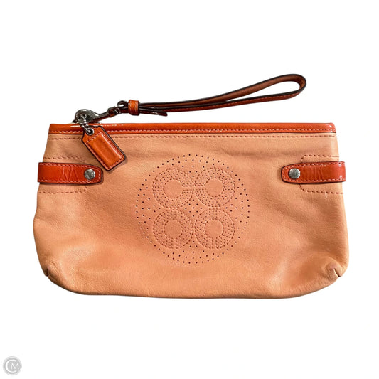 Wristlet Designer By Coach, Size: Large