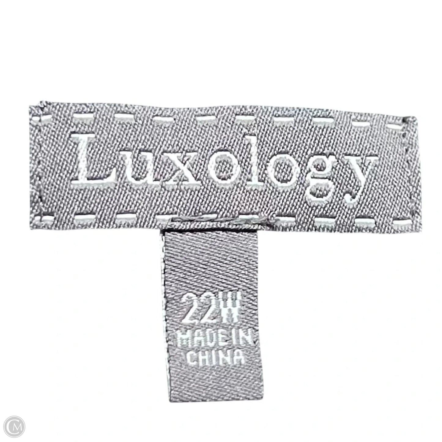 Jumpsuit By Luxology In Black & Tan, Size: 3x