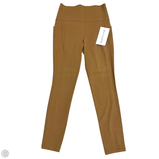 Athletic Leggings Capris By Athleta In Brown, Size: S