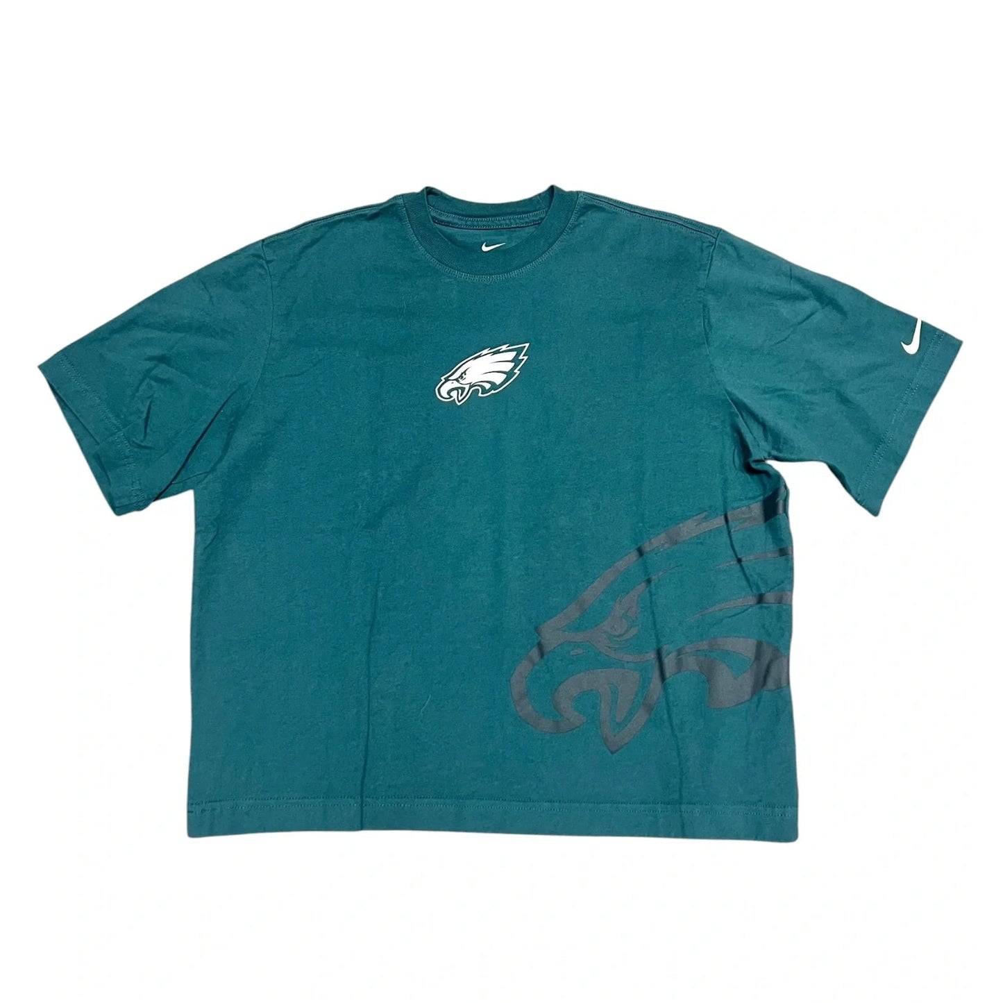 Top Short Sleeve By Nike In Green, Size: S