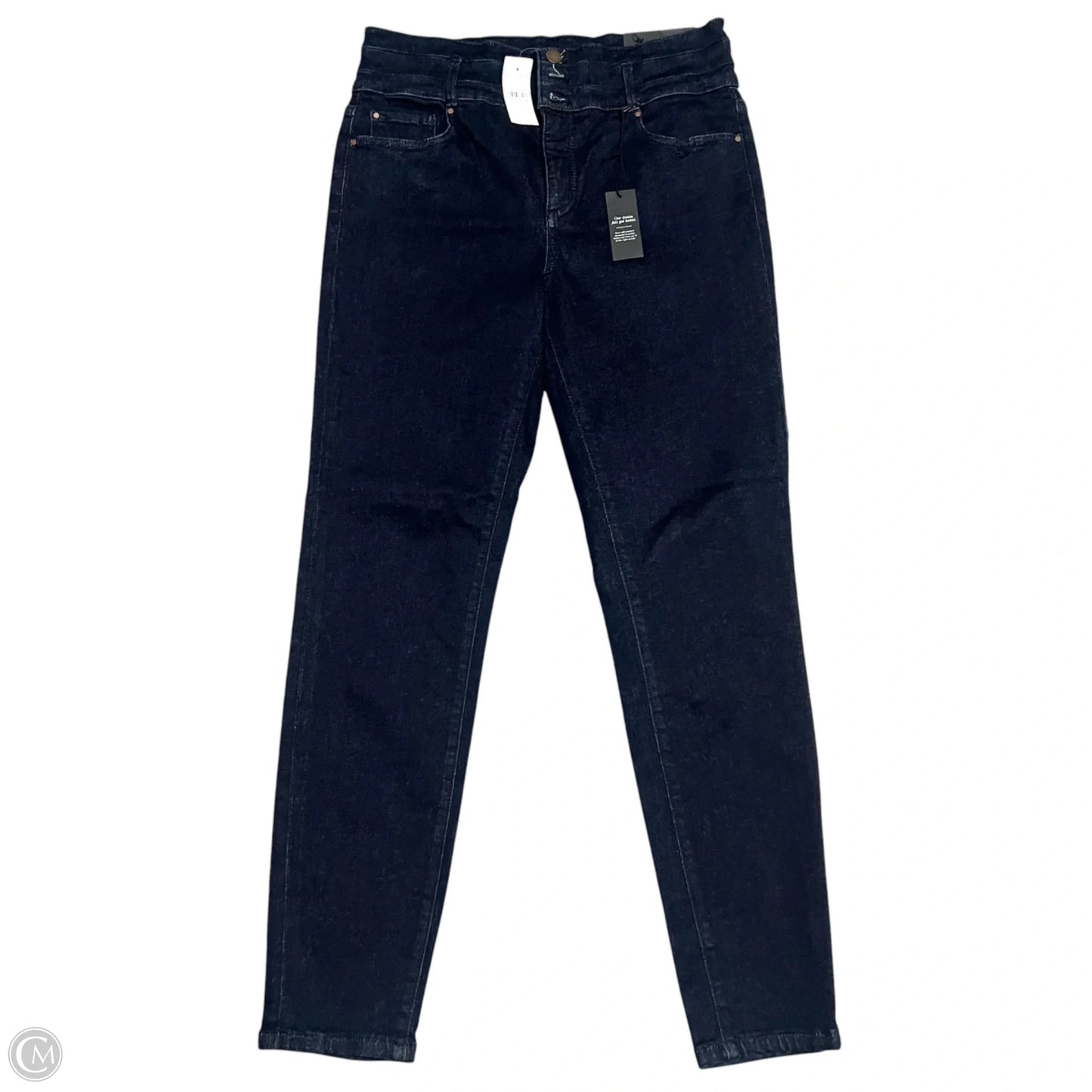 Jeans Skinny By Ann Taylor In Blue Denim, Size: 10