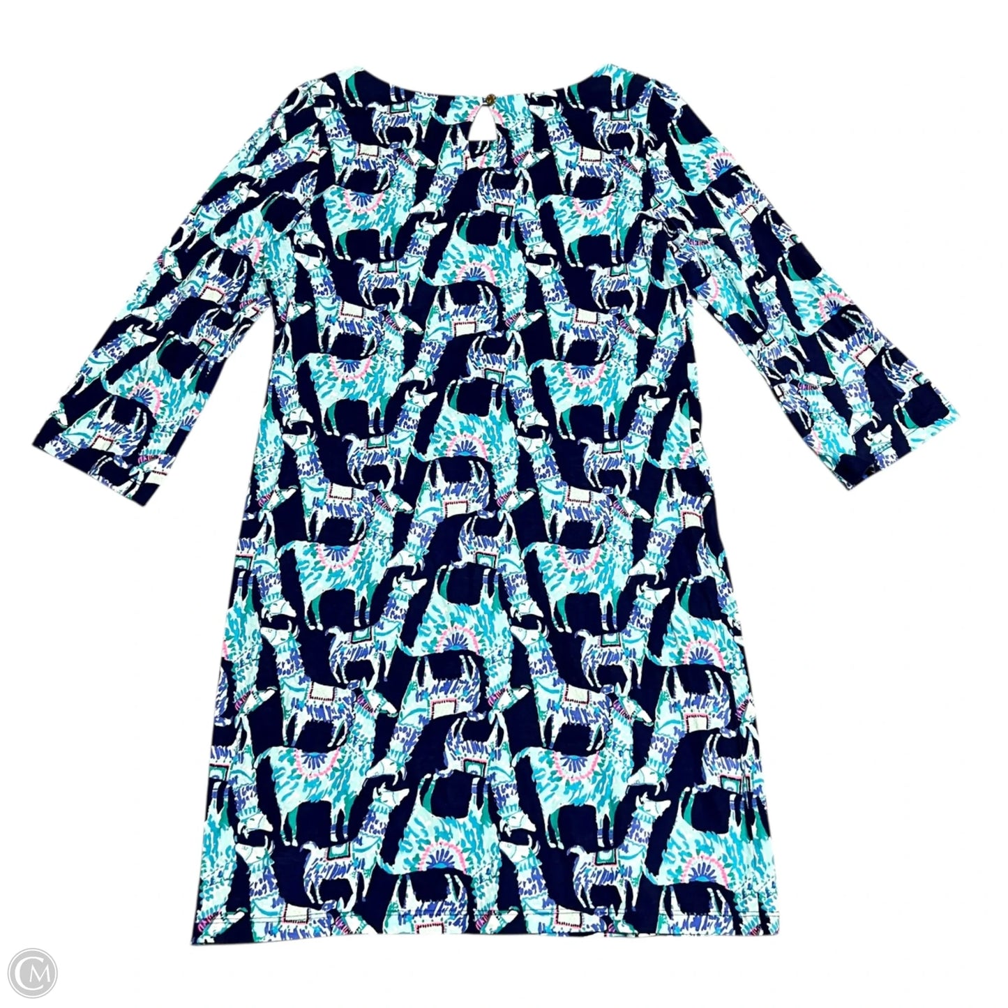Dress Designer By Lilly Pulitzer In Blue, Size: M
