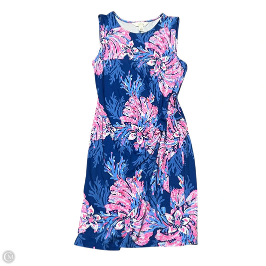 Dress Designer By Lilly Pulitzer In Blue & Pink, Size: S
