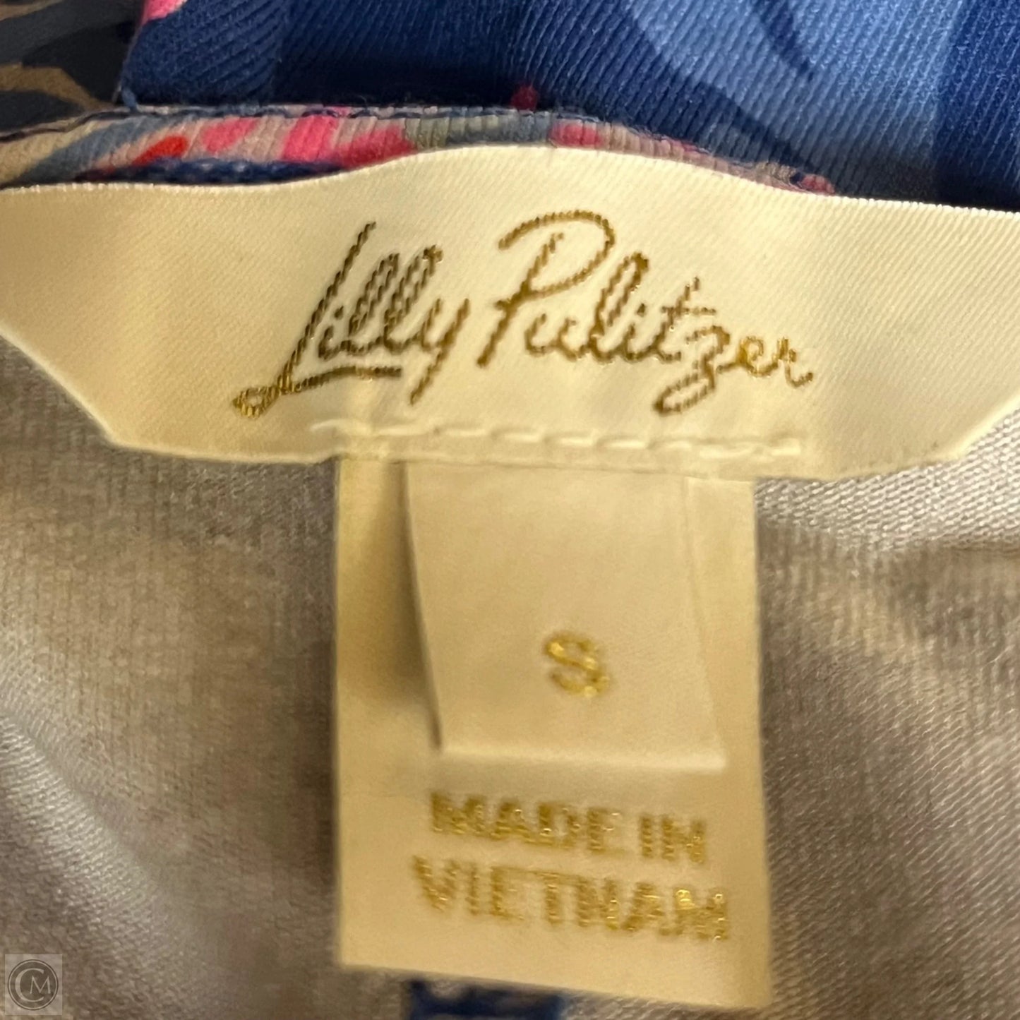Dress Designer By Lilly Pulitzer In Blue & Pink, Size: S