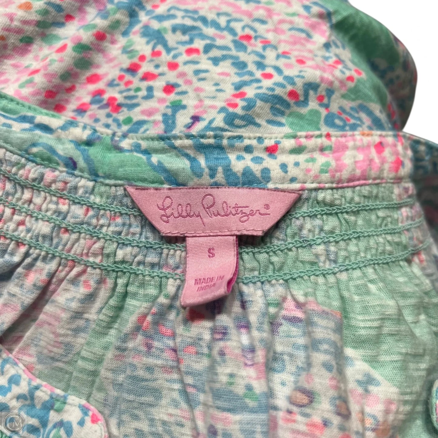 Tank Top Designer By Lilly Pulitzer In Teal, Size: S