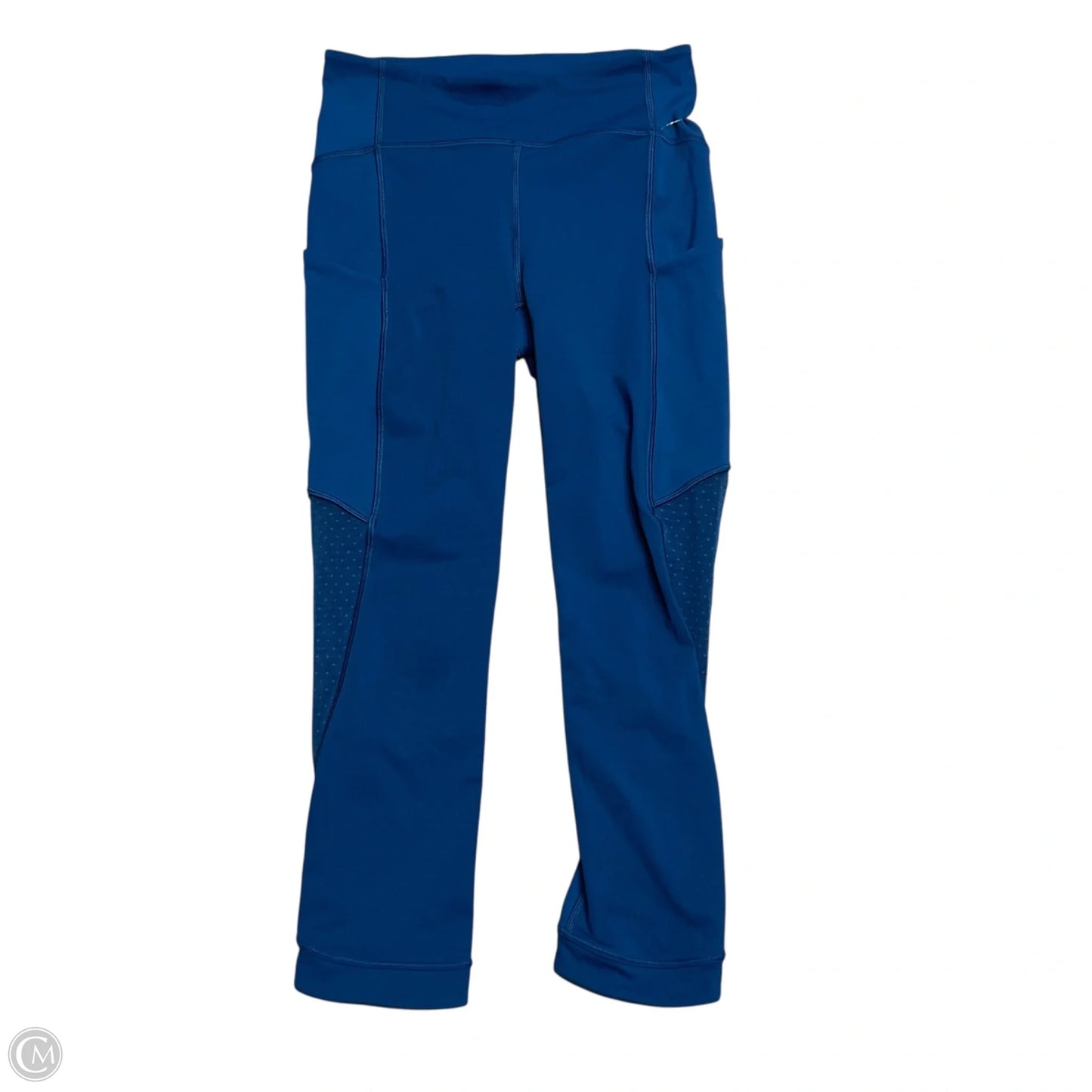 Athletic Leggings Capris By Lululemon In Blue, Size: 4