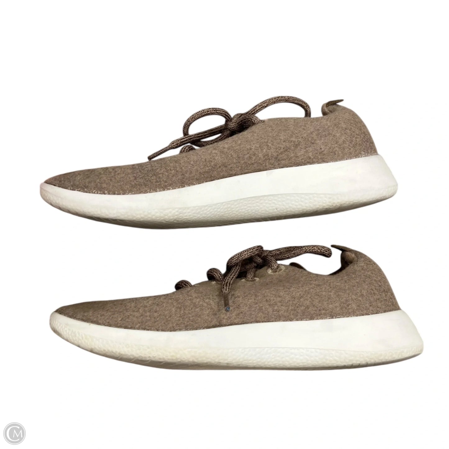 Shoes Sneakers By Allbirds In Brown & Cream, Size: 7
