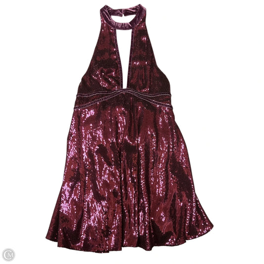 Dress Party Short By Free People In Purple, Size: Xs