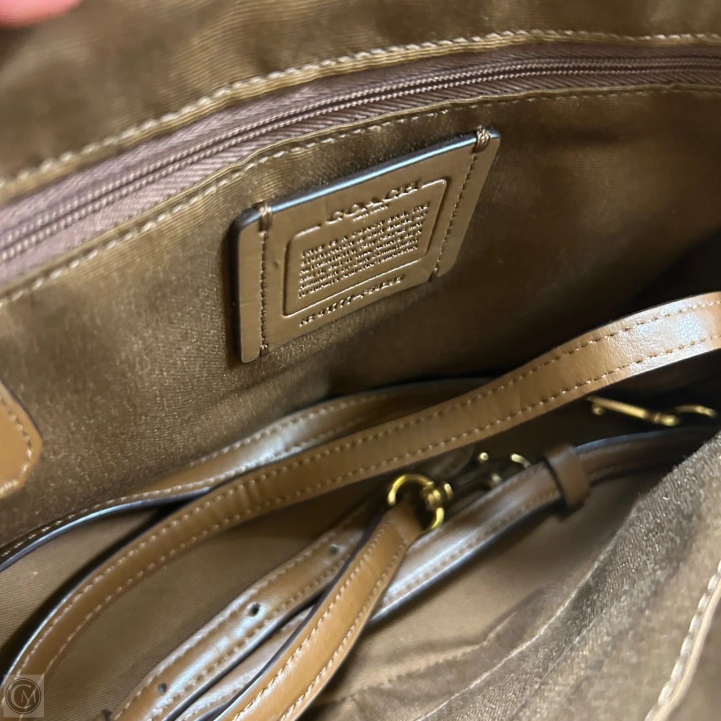 Crossbody Designer By Coach, Size: Small