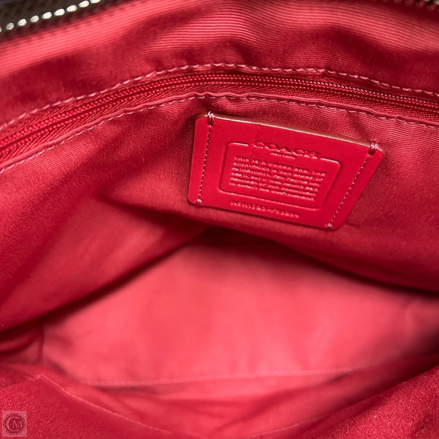 Handbag Designer By Coach, Size: Medium
