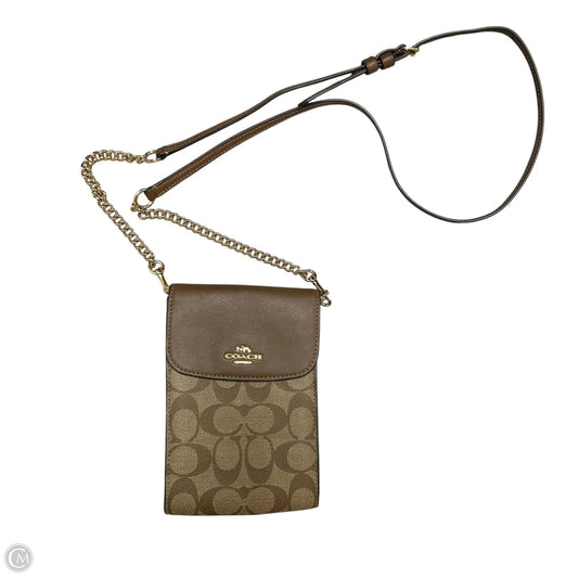 Crossbody Designer By Coach, Size: Small