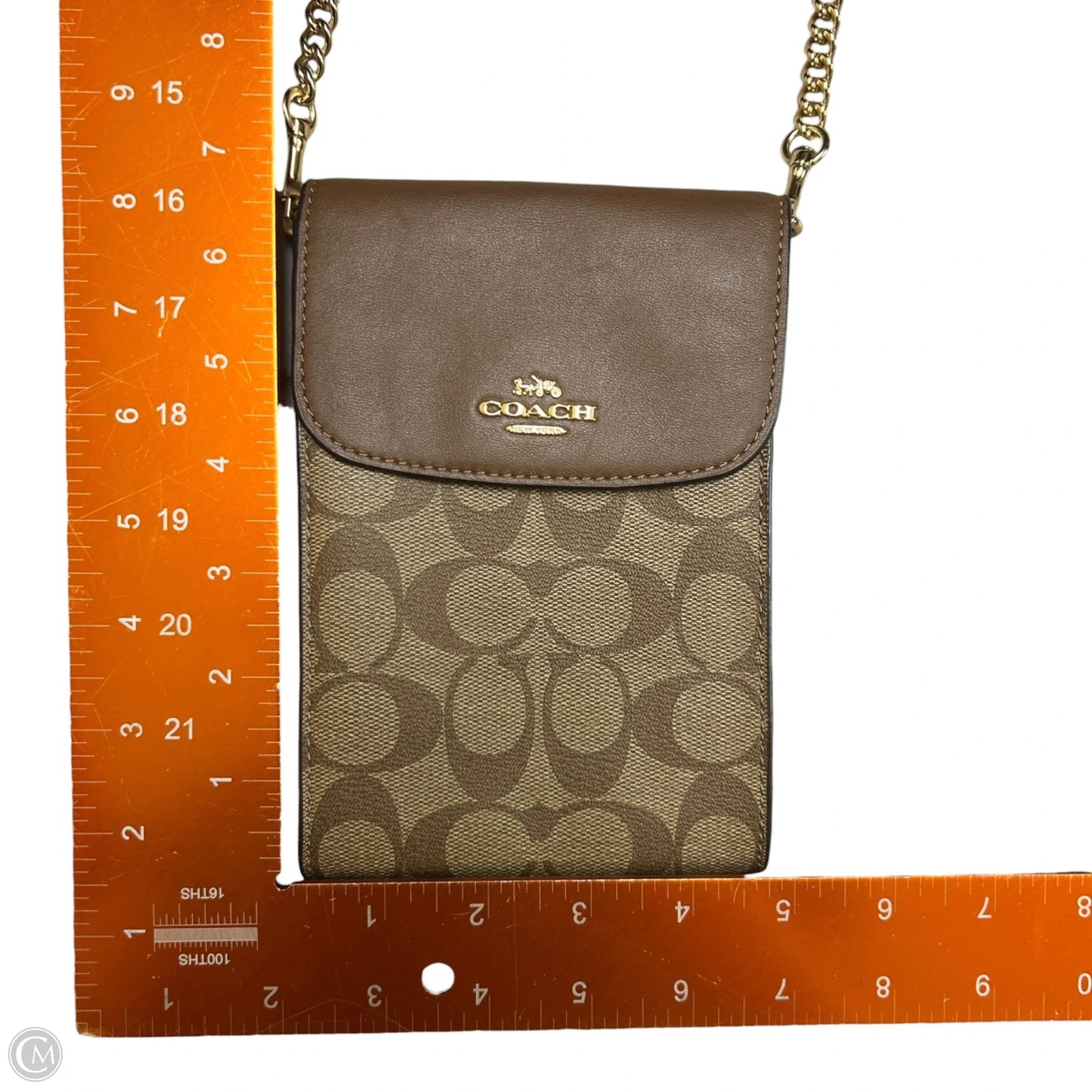 Crossbody Designer By Coach, Size: Small