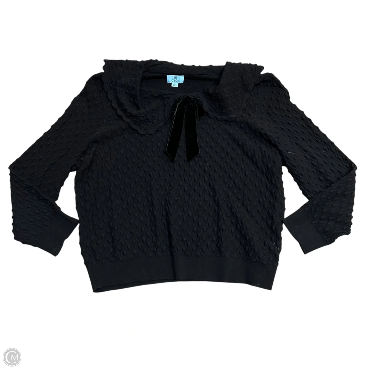 Sweater By Cece In Black, Size: 3x
