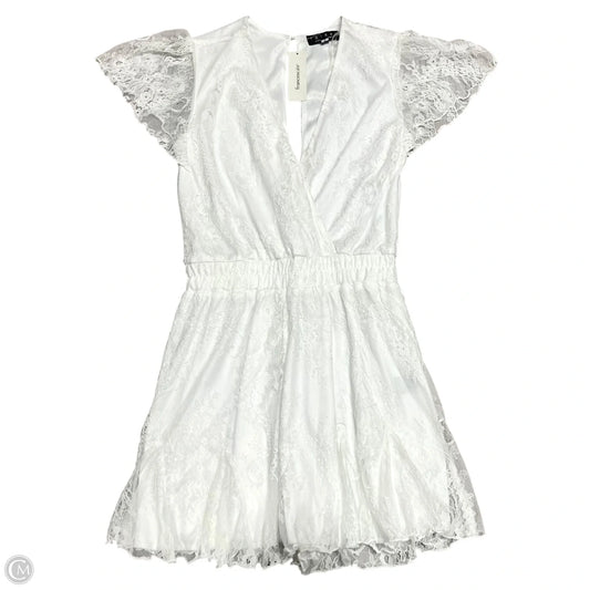Romper By Trixxi In Cream, Size: S