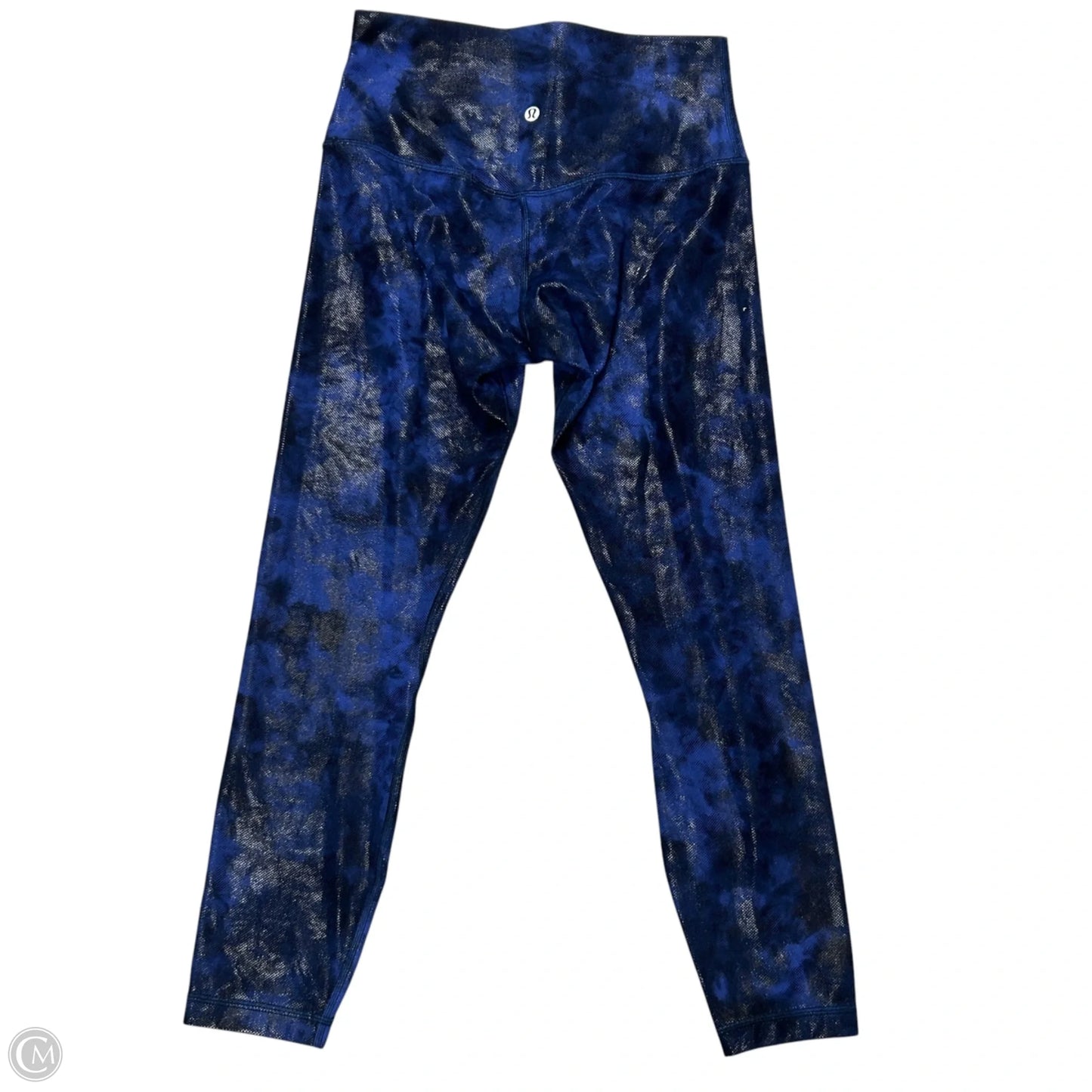 Athletic Leggings Capris By Lululemon In Blue, Size: 8