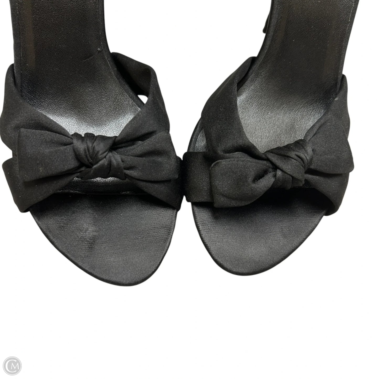 Sandals Heels Stiletto By Steve Madden In Black, Size: 7.5